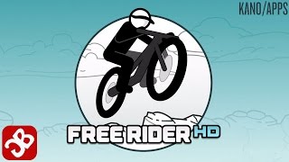 Free Rider HD  iOS  Android  Gameplay Video [upl. by Yramanna320]