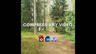 Reduce Video File Size  Compress Videos Easily  compressvideo [upl. by Harriette444]