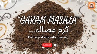 “Homemade Garam Masala  Authentic Recipe with Perfection” CraveNcraftd3c 🥘 [upl. by Bille]