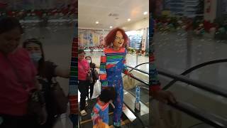 CHUCKY short  quotSM escalatorquot ytshorts hideandseek [upl. by Anna-Maria]