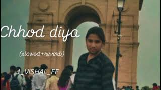 Chhod diyaslowedreverb1 VISHAL FF lofi song [upl. by Ynavoj]