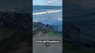 Fortín del Escambron steps away from the beautiful Escambron beach in San Juan sanjuan oldsanjuan [upl. by Zachery]