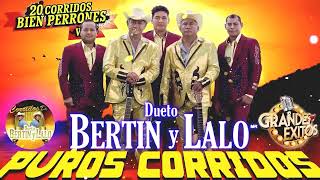 Dueto Bertin y Lalo  20 Corridos Bien Prrones Corridos y Rancheras Mix Para Pistear [upl. by Melentha]