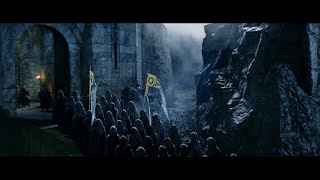 The Lord of the Rings The Two Towers 2002  The Arrival of The Elves in Helms Deep  Clip Scene 4K [upl. by Adkins]