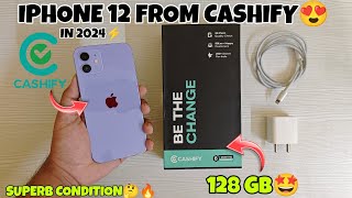 Refurbished iPhone 12 from Cashify in 2024  iPhone 12 in 2024  Buy or not [upl. by Ajin]