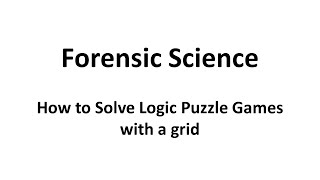 Logic Grid Puzzle Tutorial  Superheroes [upl. by Kahn]