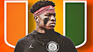 Jaden Davis transfer to the MIAMI HURRICANES [upl. by Cassandry]