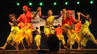 Marathi Folk Dance  Amba Bajala Go  Fun Indian Dance  Nrityangana Rupali Desai [upl. by Harwilll]