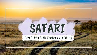 Top 6 Best Safari Destinations in Africa in 2024  Africa Safari Guide [upl. by Agretha46]