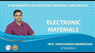 Electronic Materials [upl. by Rowan]