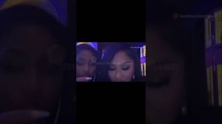 Yung Miami amp Ari Fletcher Lock Lips During Wild Night Out AriFletcher YungMiami gossip bethiphop [upl. by Guilbert]