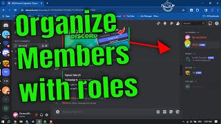 How to show roles on sidebar Discord 2024  Full Guide [upl. by Fillender]