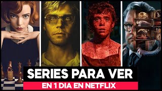 ¡Descubre las 10 MEJORES MINISERIES de Netflix para un DÍA de MARATÓN [upl. by Aihsiyt]