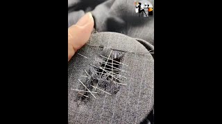 How to remove a large hole in trousers [upl. by Eirellav944]