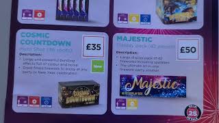 Asda Supermarket Fireworks Leaflet 2024 Bonfire Night UK [upl. by Amadas]