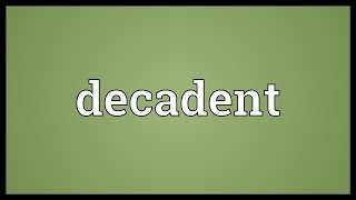 The Age of Decadence based and boomercoded [upl. by Ziana]