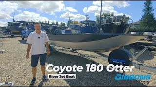 Coyote 180 Otter River Jet Boat  Walkthrough [upl. by Anilahs889]