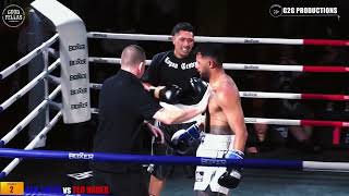 GOODFELLAS BRAGGING RIGHTS 4 KING OF CENTRAL  BEN TIATIA vs TEO NAUER Boxing Fight [upl. by Shum]