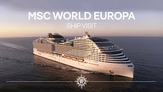 MSC World Europa  Ship Visit [upl. by Redfield263]