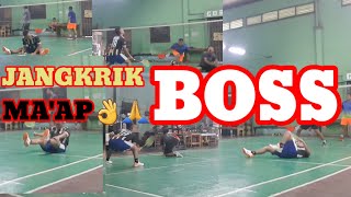 BADMINTON 21112024 MAAF BOS QUE P RONI P ILHAM vs P DANAR P YOTO [upl. by Intruoc143]