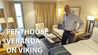 Viking Cruises Balcony Cabin Tour on Viking Yi Dun in China [upl. by Torin]