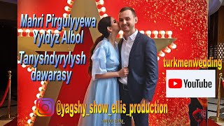 Mahri Pirgulyyewa  Yyldyz Albom Tanyshdyrysh dawarasy Video Rolik 2020 mahripirgulyyewa [upl. by Calendre131]