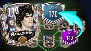 Best F2P Full Legendary Squad Road to 170  Fifa Mobile 21  F2P Team Upgrade [upl. by Genesia232]