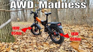 Lankeleisi X3000 MAX Dual Motor AWD eBike Indepth Review [upl. by Nayar]