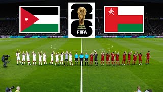 Jordan vs Oman  FIFA WORLD CUP 2026 QUALIFICATION [upl. by Gildus]