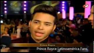 Prince Royce entrevista después de recibir su premio Artista del Año en premios Lo Nuestro 2014 [upl. by Germin365]