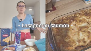 Lasagne au saumon [upl. by Refennej849]