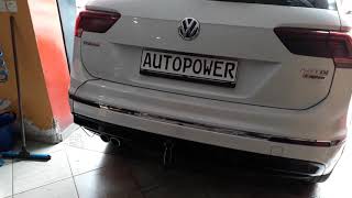 Vw Tiguan 20TDI  Sound Booster Pro Kufatec Maserati [upl. by Clava]