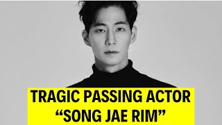 Tragic Passing of South Korean Actor Song Jae Rim Mourned by Fans and Industry [upl. by Jolee]