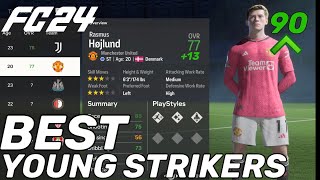 The BEST High Potential STRIKERS in EAFC 24 Career Mode [upl. by Abehsile7]