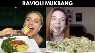 RAVIOLI PASTA MUKBANG [upl. by Riki]