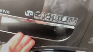 LG WM4500HBA Washing Machine TEST MODE [upl. by Angel385]