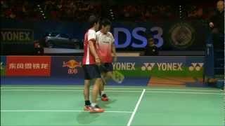 SF  MD  Cai YFu H vs HHashimotoNHirata  2012 All England [upl. by Elleynod]