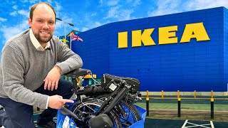 3 Best IKEA Accessories for Brompton  Dimpa and Frakta Bag and Kallax Storage [upl. by Leiuqese]