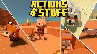 Barebones  Better RTX  Actions amp Stuff  MCPE amp Bedrock 🤩 [upl. by Radley]