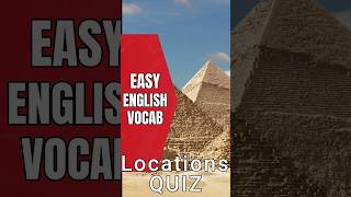 English Practice Quiz Locations Vocab [upl. by Aicened581]