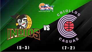 BSN  Indios de Mayagüez 53 vs Criollos de Caguas 72 SomosLaPresion 🫀 [upl. by Mingche]