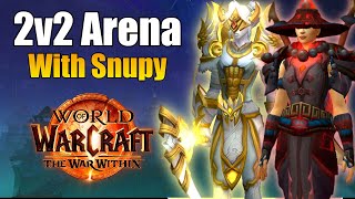 2v2 Arena With snupy TWW PvP [upl. by Sul]