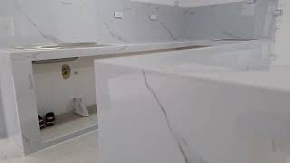 👷tips para remodelar tu hogar con PVC marmolizado 🤯😏🤑 [upl. by Agueda601]