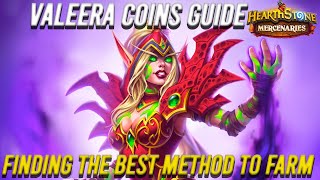 Valeera Coins Guide Finding the Best Method to Farm  Hearthstone Mercenaries Farming Guide [upl. by Spanjian]