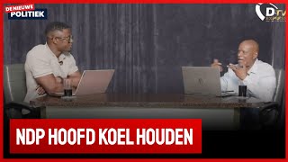 🚀 De Nieuwe Politiek LIVE • Woordvoerder NDP over jongste ontwikkeling binnen partij Suriname [upl. by Yelkrab183]