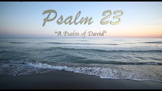 Psalm 23 The Lord is My Shepard SpokenVirtual [upl. by Atirak173]