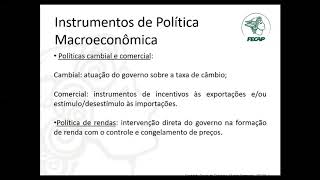 Política Macroeconômica [upl. by Edra]