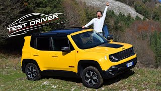 Prova Jeep Renegade 4x4 2020 pronta per loffroad soprattutto la Trailhawk PROVA SU STRADA [upl. by Viglione481]