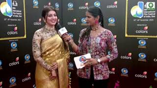 55TH IFFI AIMEE BARUAH PRANITHA SUBHASH amp SOBHA VISWANATH ON RED CARPET [upl. by Ahsenwahs]