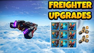 How to Get Best Freighter Upgrade S Class No Mans Sky Worlds Update [upl. by Rivi]